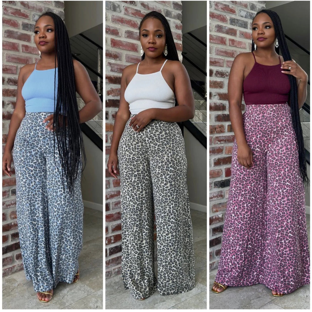 Criss Cross Leopard Set