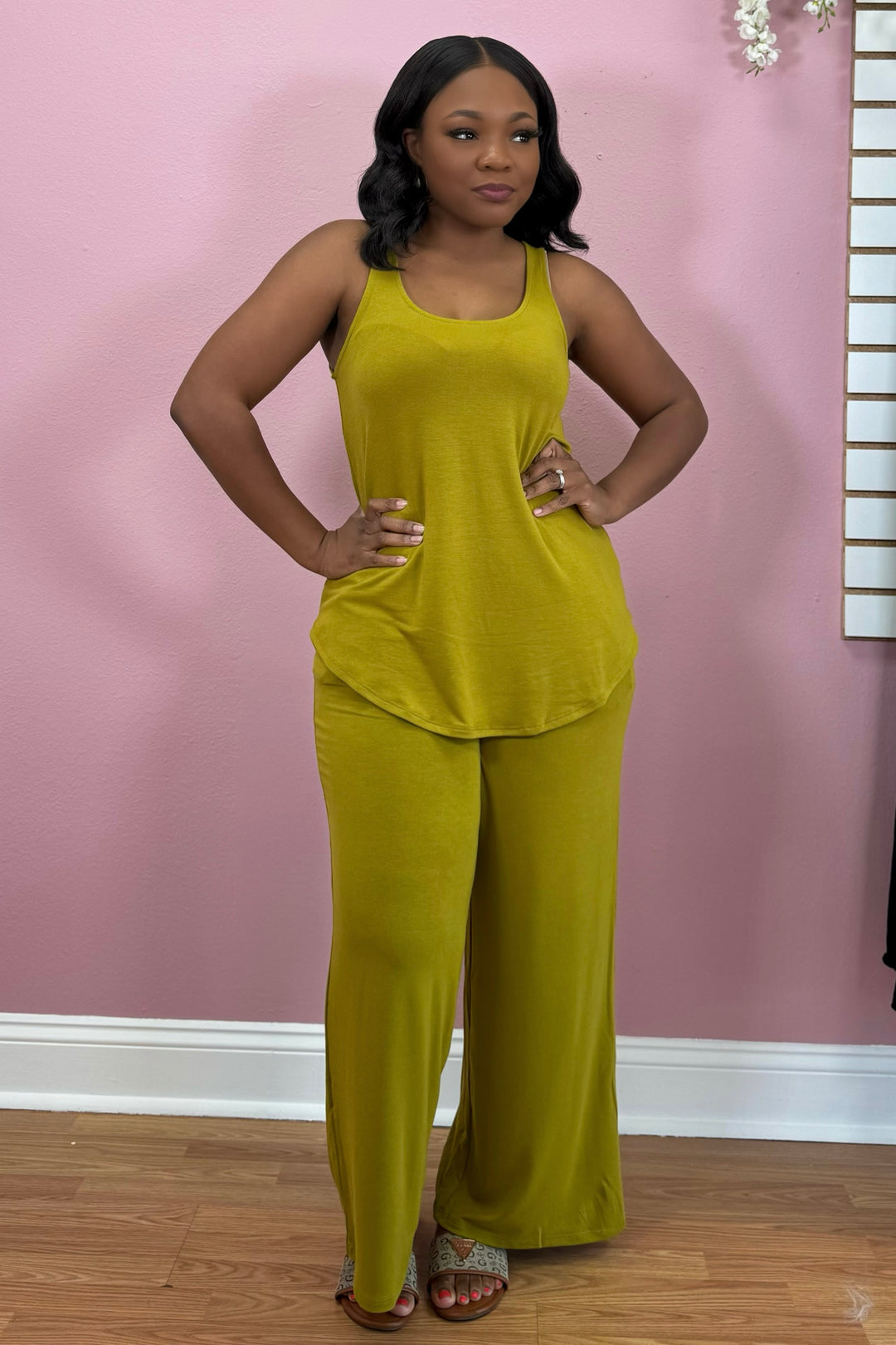 Effortless Set (olive mustard)( restocked)