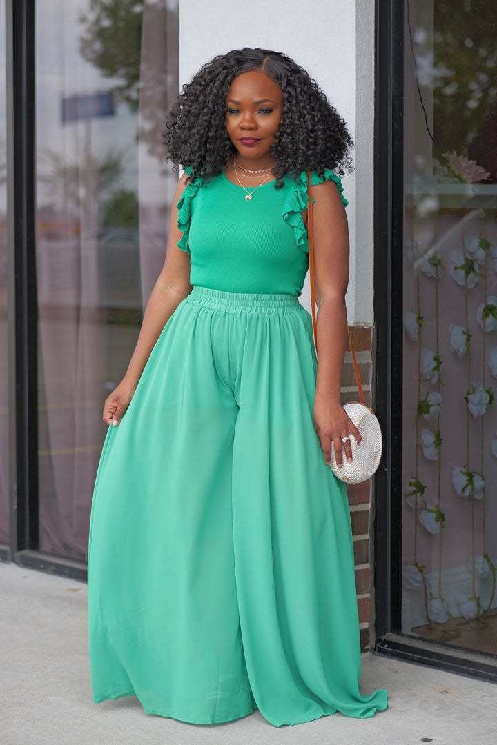 Sheer Delight Set (Green)