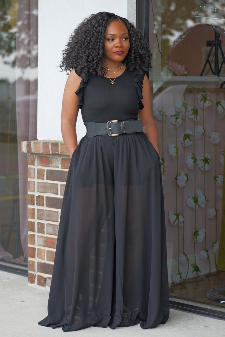 Sheer Delight Set (Black)