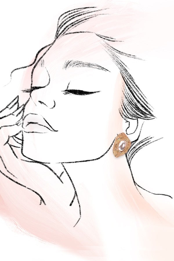 Chic Pearl Earrings