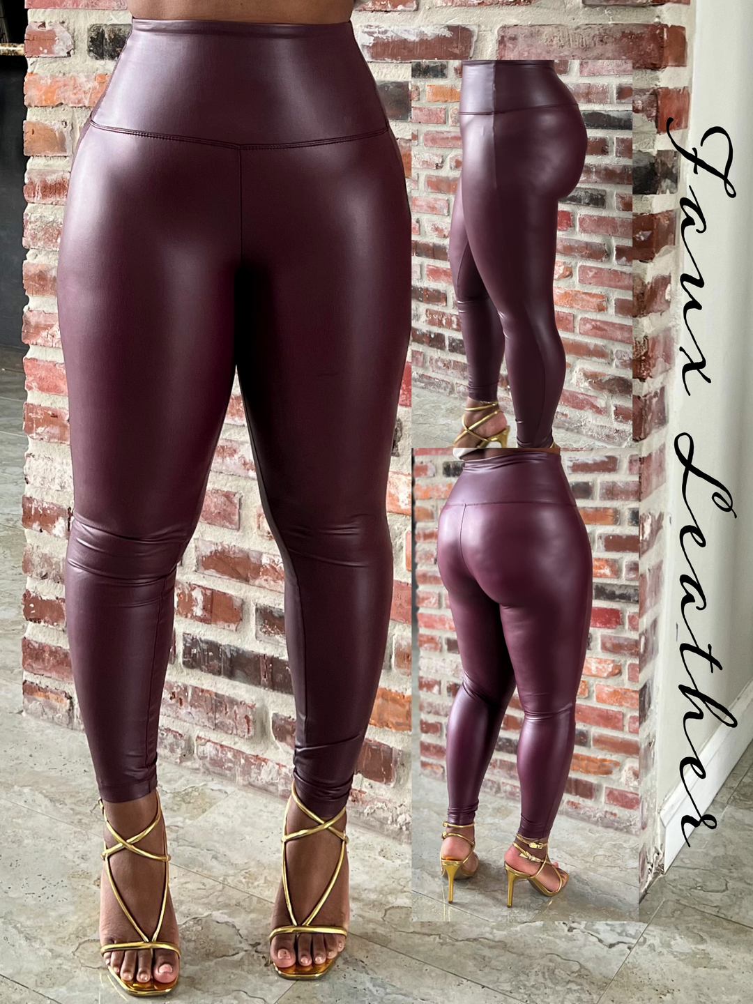 Faux Leather Leggings